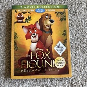 Disney The Fox and the Hound 2-Movie Collection Blu-ray / NEW